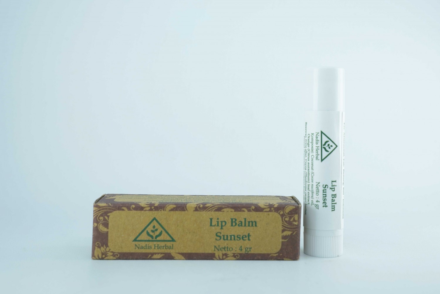 Lip balm sunset
