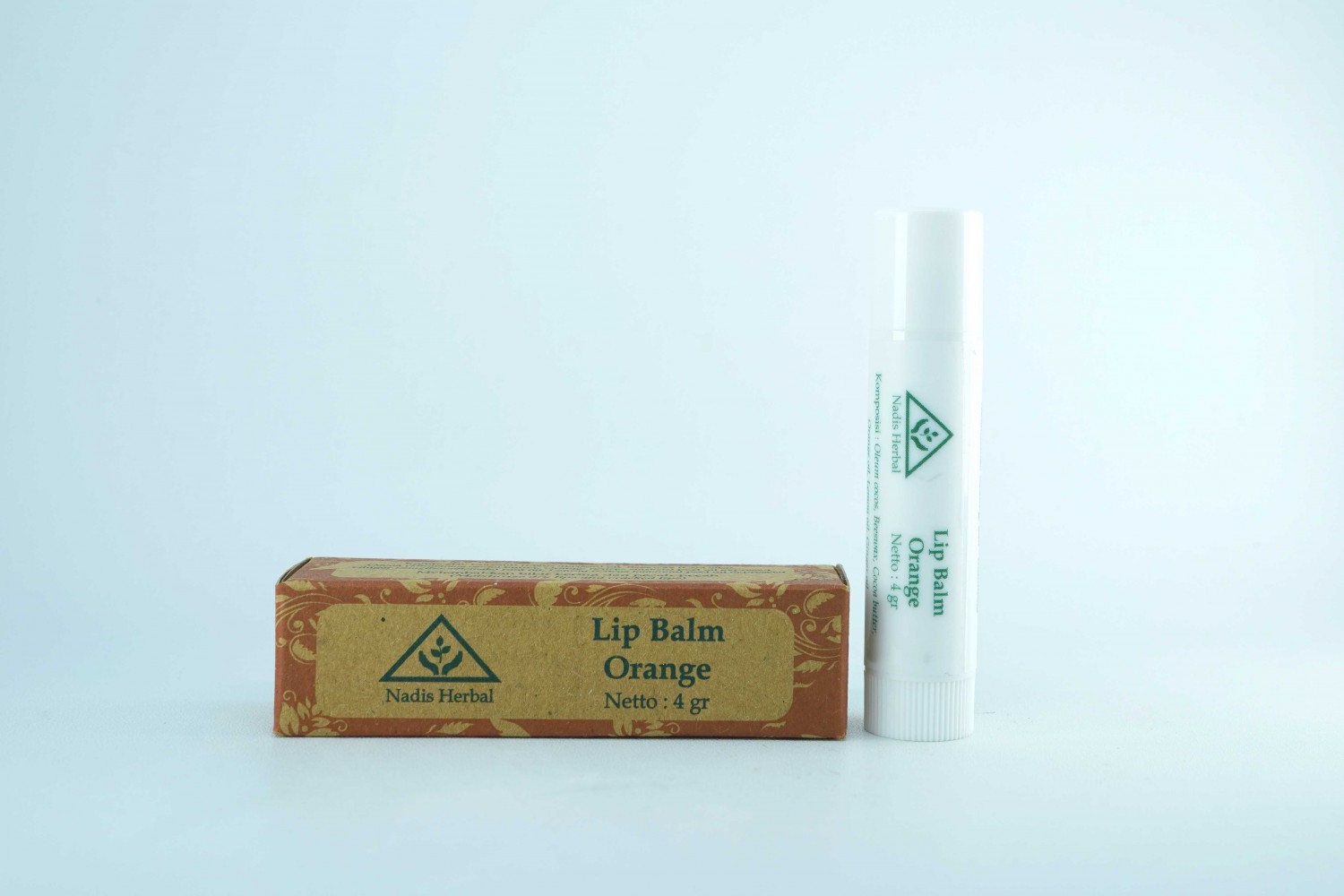Lip balm orange