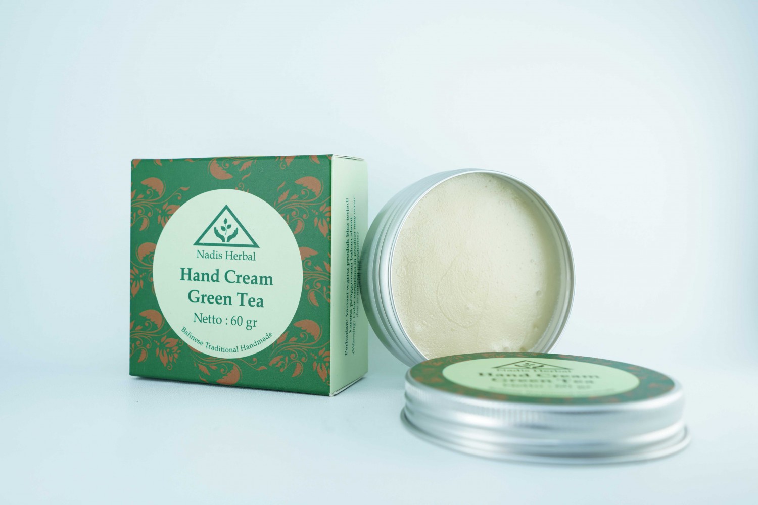Hand cream green tea